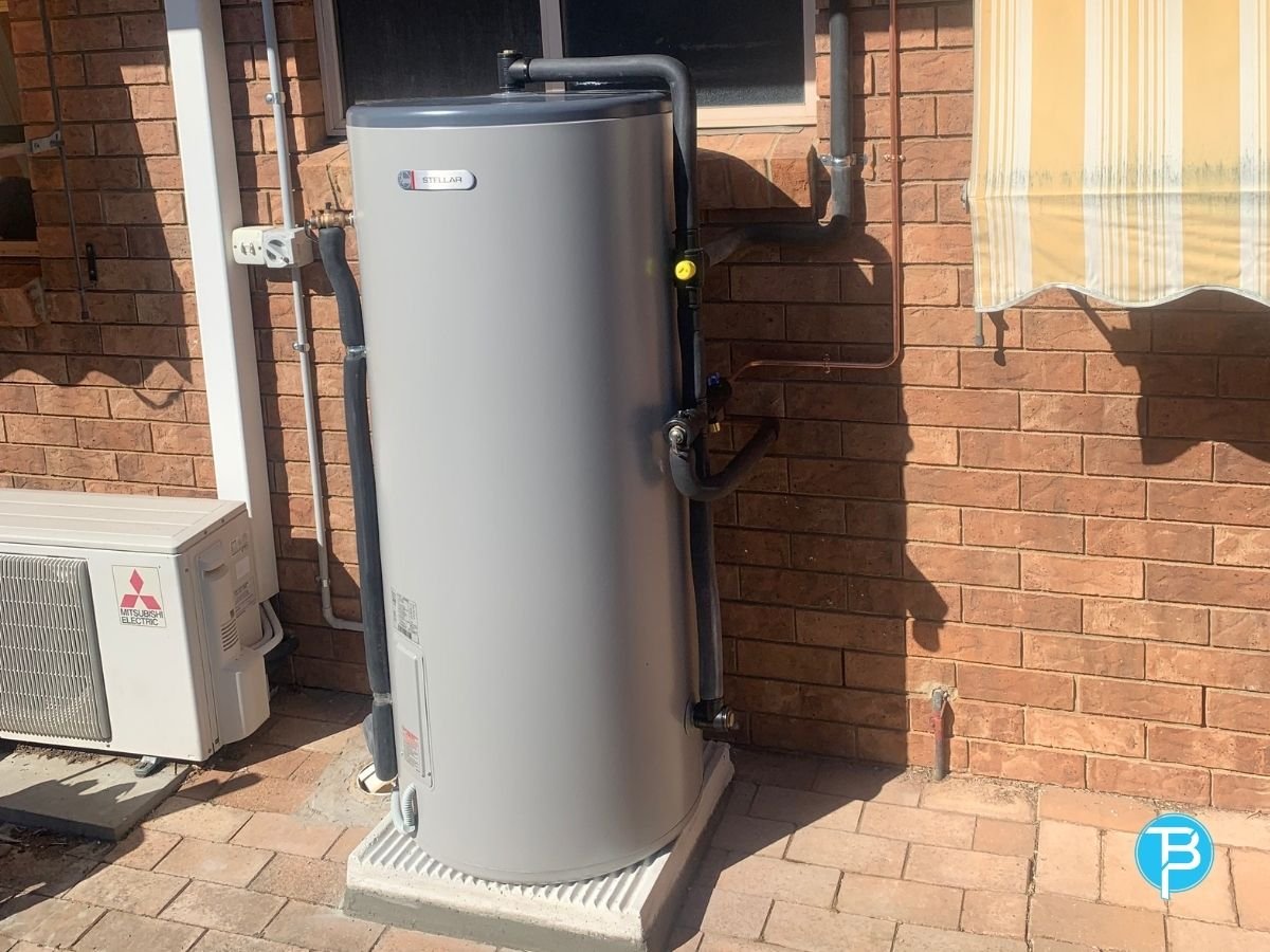 MCJ Hot Water Installation and Repairs technician at a north Brisbane job
